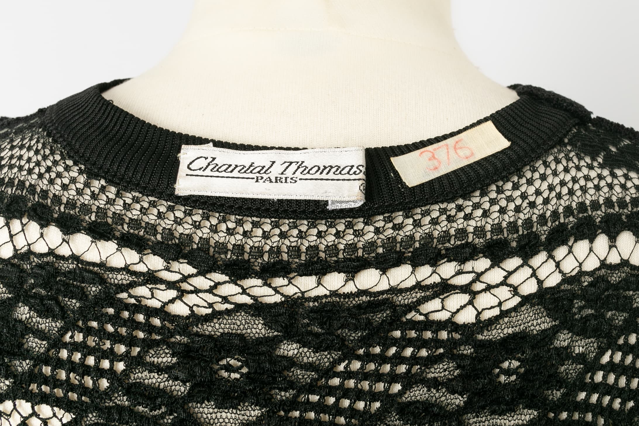 Ensemble Chantal Thomass dÃƒÆ’Ã‚Â©filÃƒÆ’Ã‚Â© 1988