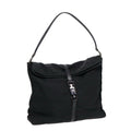 GUCCI Jackie Shoulder Bag Nylon Black Silver 001 3355 89141