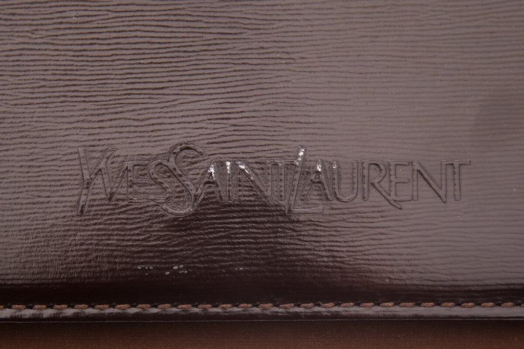 Yves Saint Laurent Vintage Brown Leather Handbag