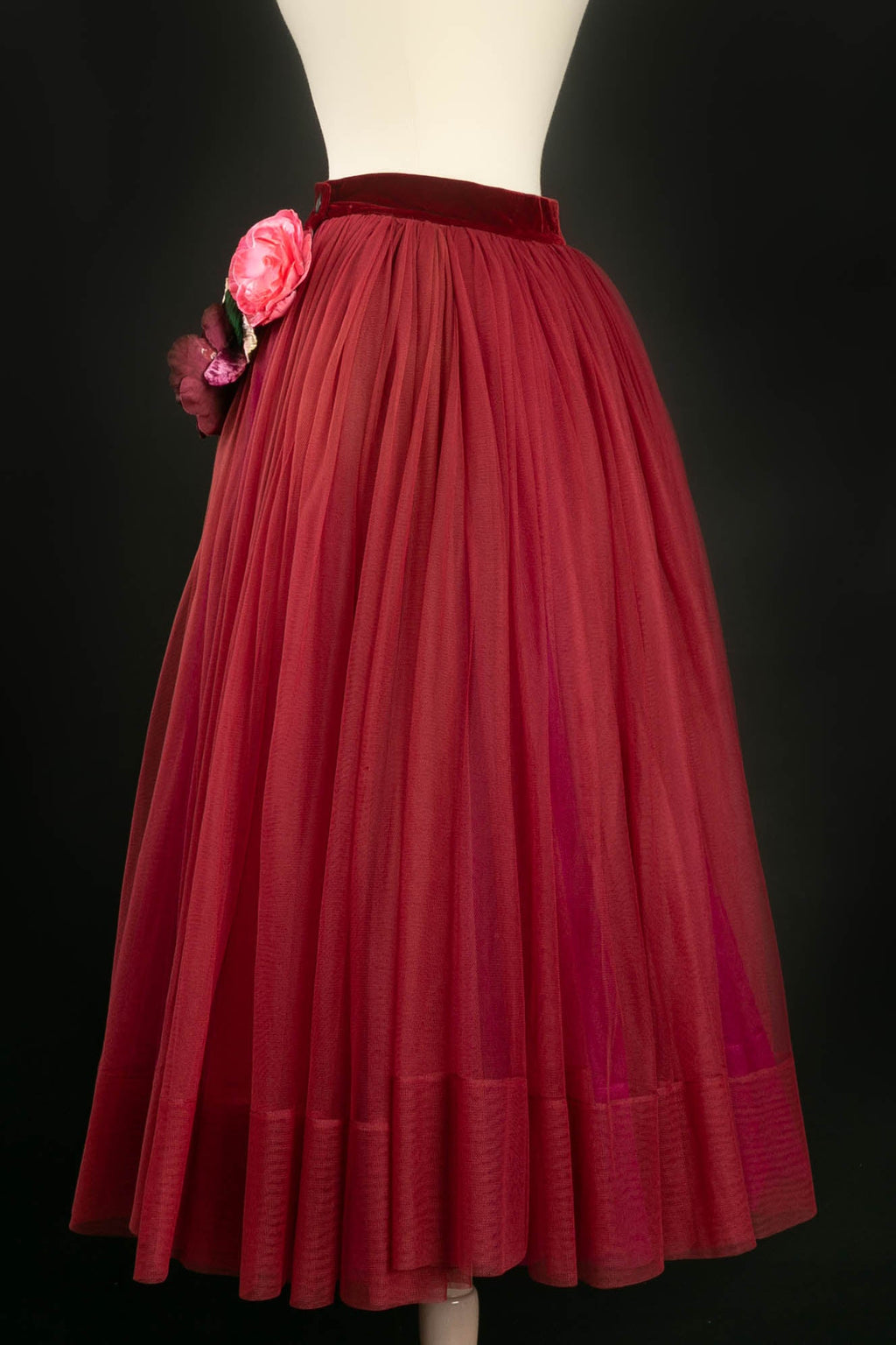 Ensemble en tulle et velours Chantal Thomass
