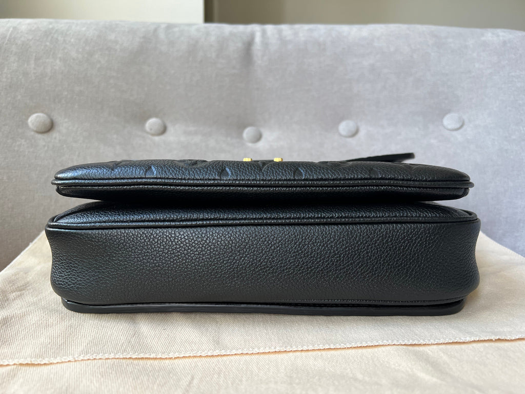 Louis Vuitton Pochette Metis Black Empreinte (RRP £2,110)