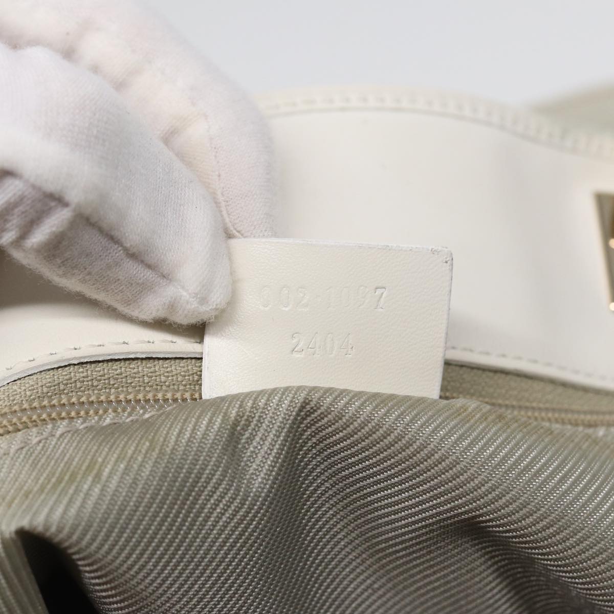 GUCCI GG Canvas Tote Bag Light Blue White Gold 002 1097 89242