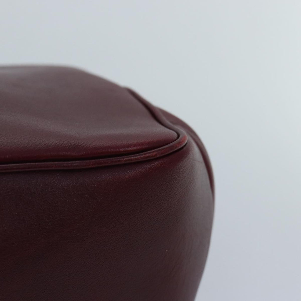 GUCCI Hand Bag Leather Limited To 300 Pieces Red Black gold 02684 89249A