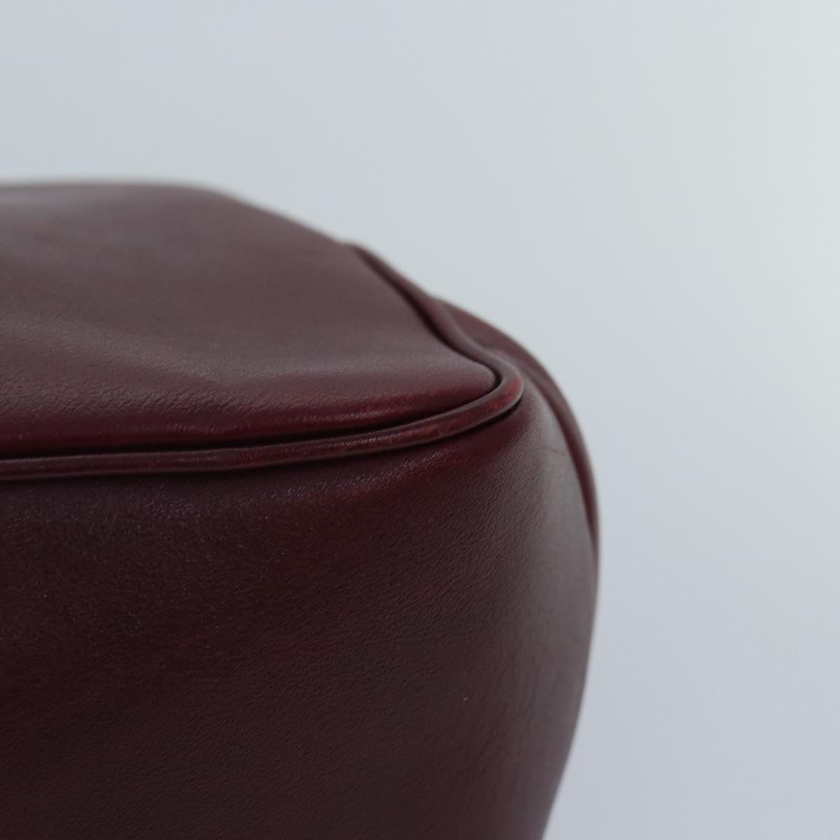 GUCCI Hand Bag Leather Limited To 300 Pieces Red Black gold 02684 89249A