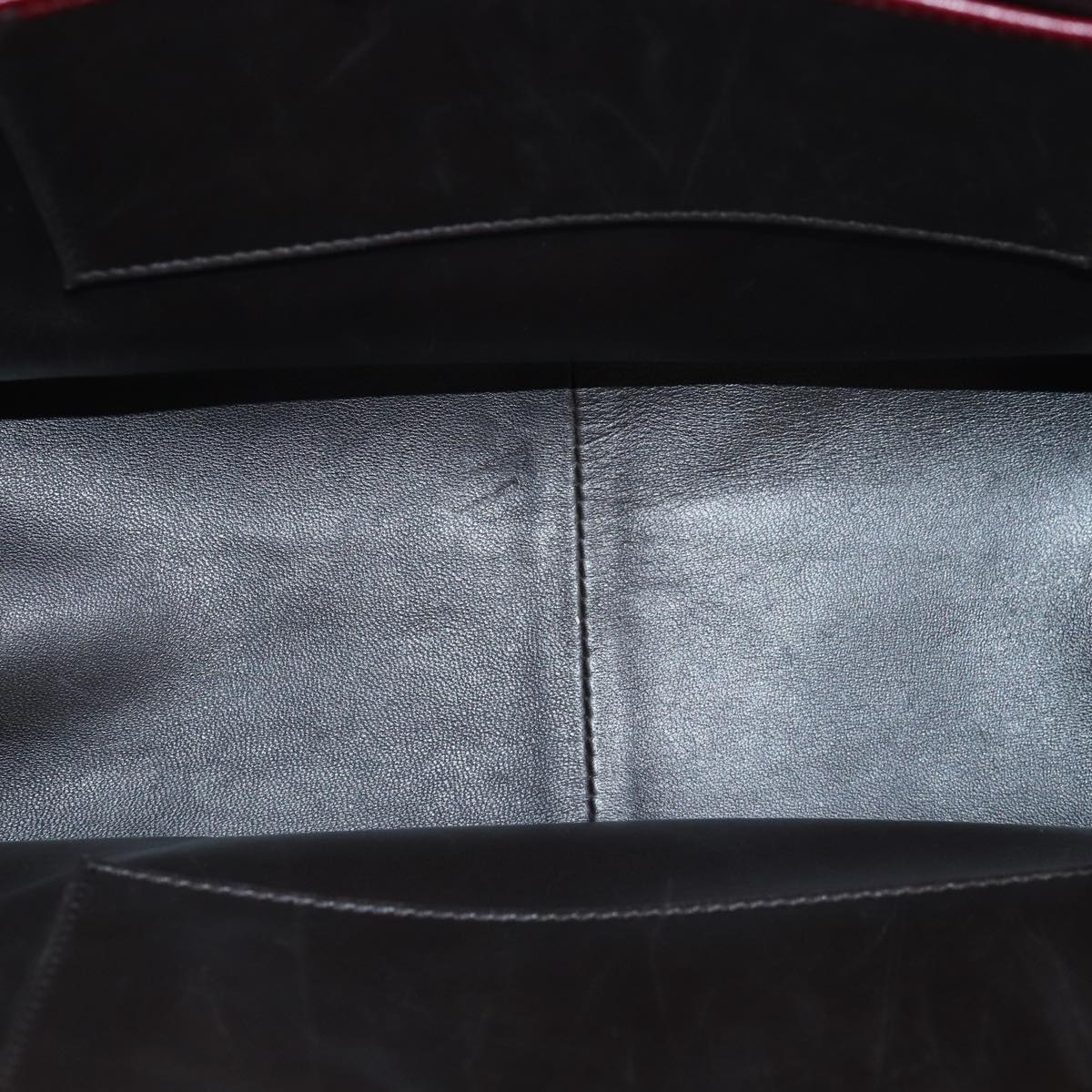 GUCCI Hand Bag Leather Limited To 300 Pieces Red Black gold 02684 89249A