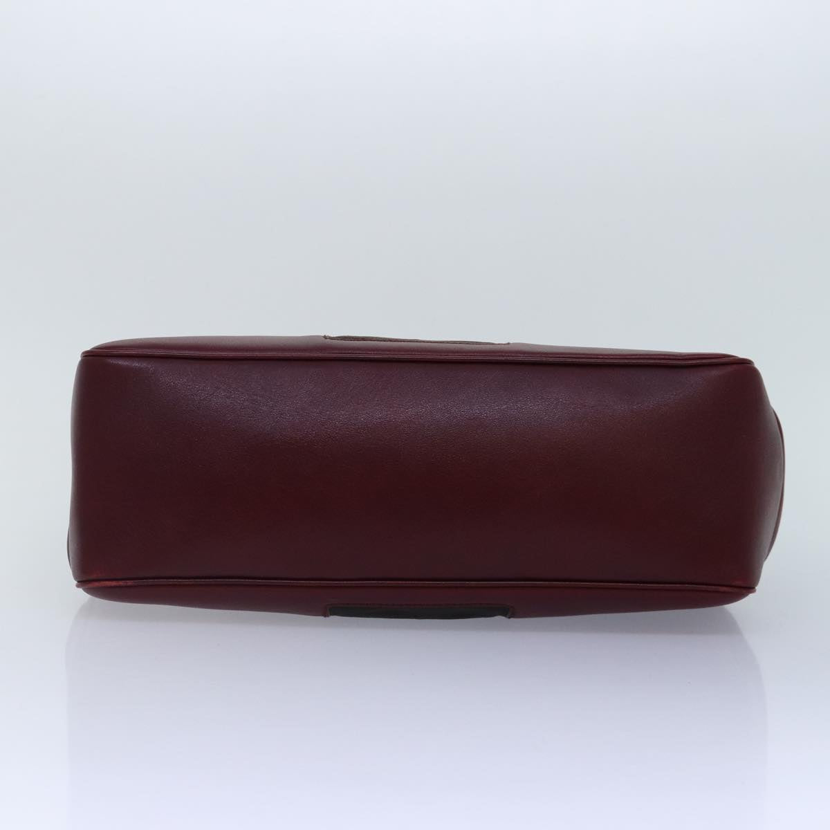 GUCCI Hand Bag Leather Limited To 300 Pieces Red Black gold 02684 89249A