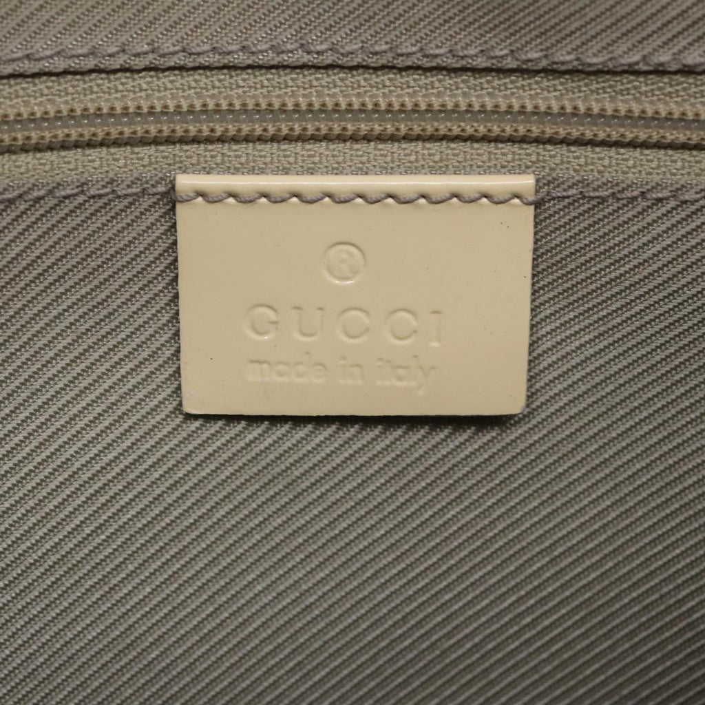 GUCCI GG Canvas Shoulder Bag Peppermint White 89276