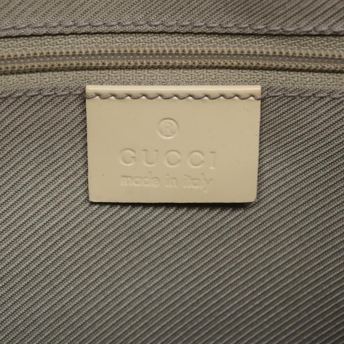 GUCCI GG Canvas Shoulder Bag Peppermint White 89276