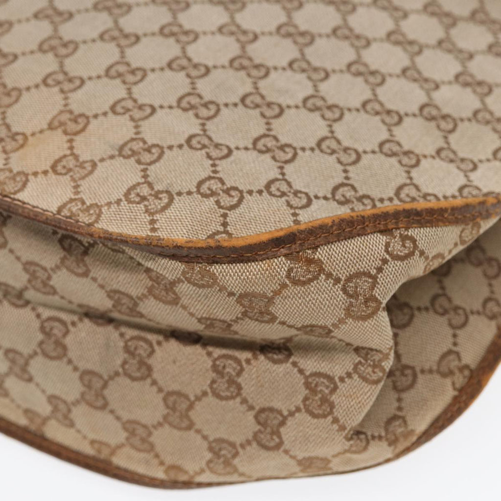GUCCI GG Canvas Web Sherry Line Tote Bag Beige Green Red 89277