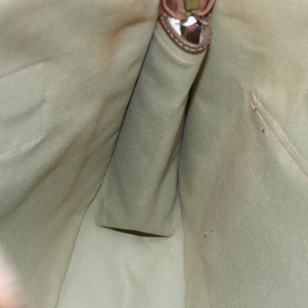 GUCCI GG Canvas Web Sherry Line Tote Bag Beige Green Red 89277