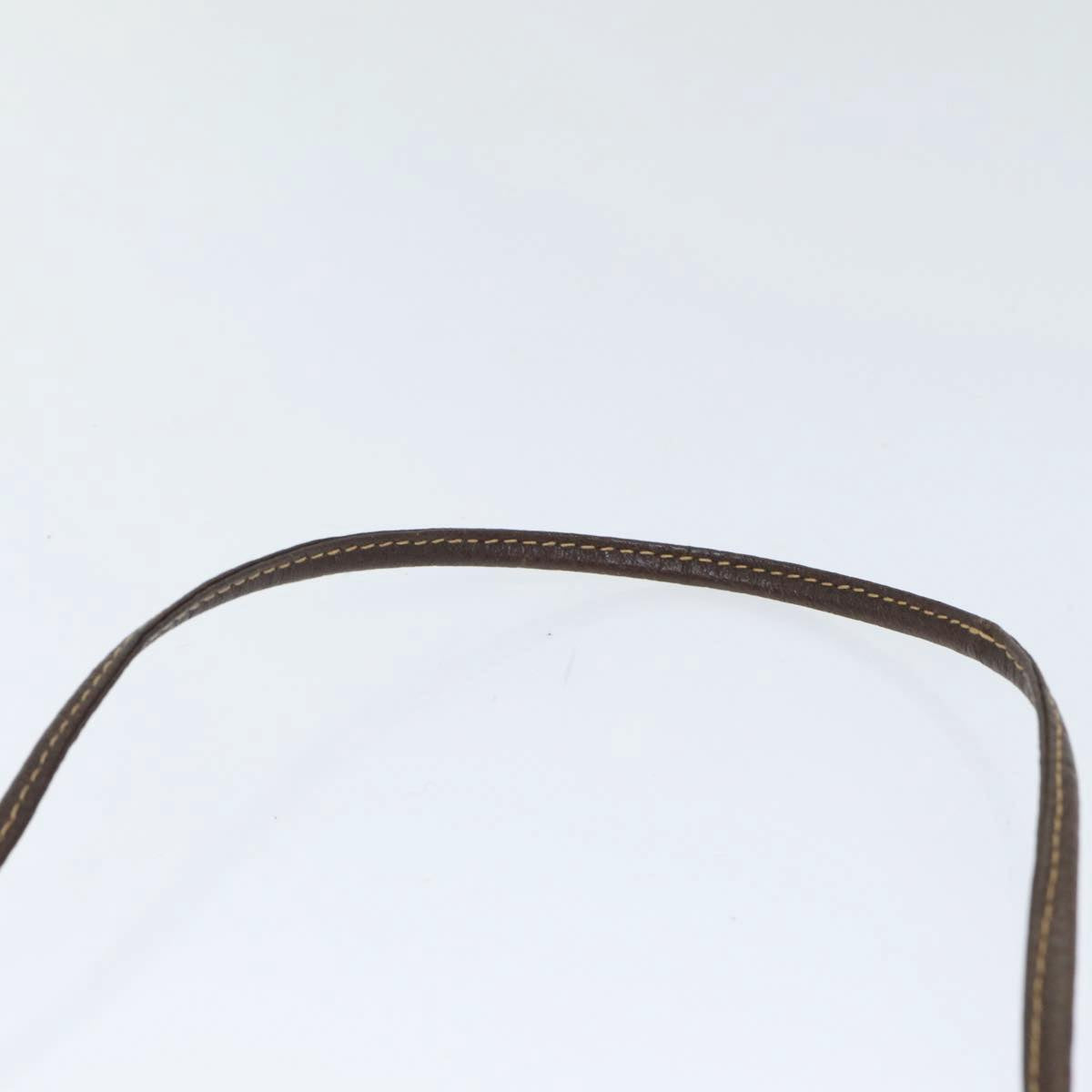 GUCCI GG Supreme Web Sherry Line Shoulder Bag PVC Beige 904 02 047 89440