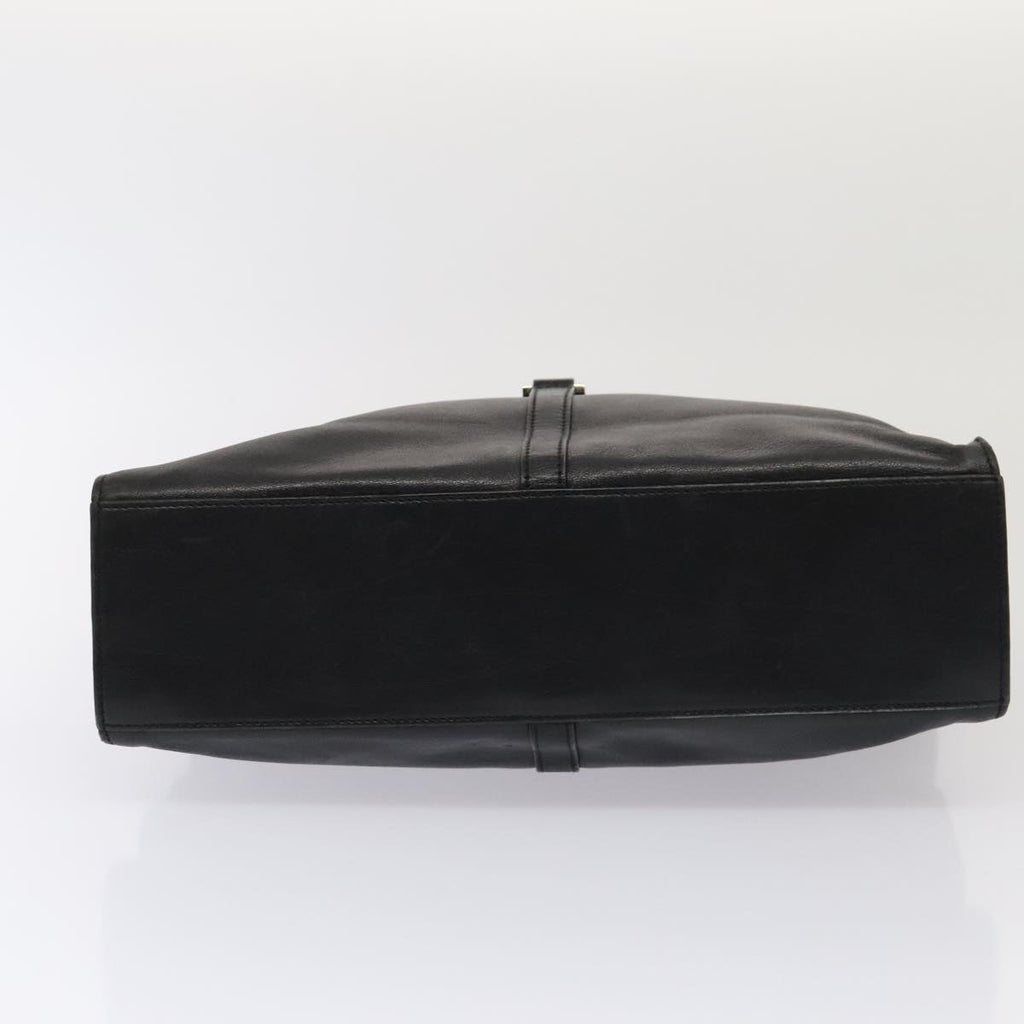 GUCCI Jackie Shoulder Bag Leather Black Silver 001 3355 1781 89451