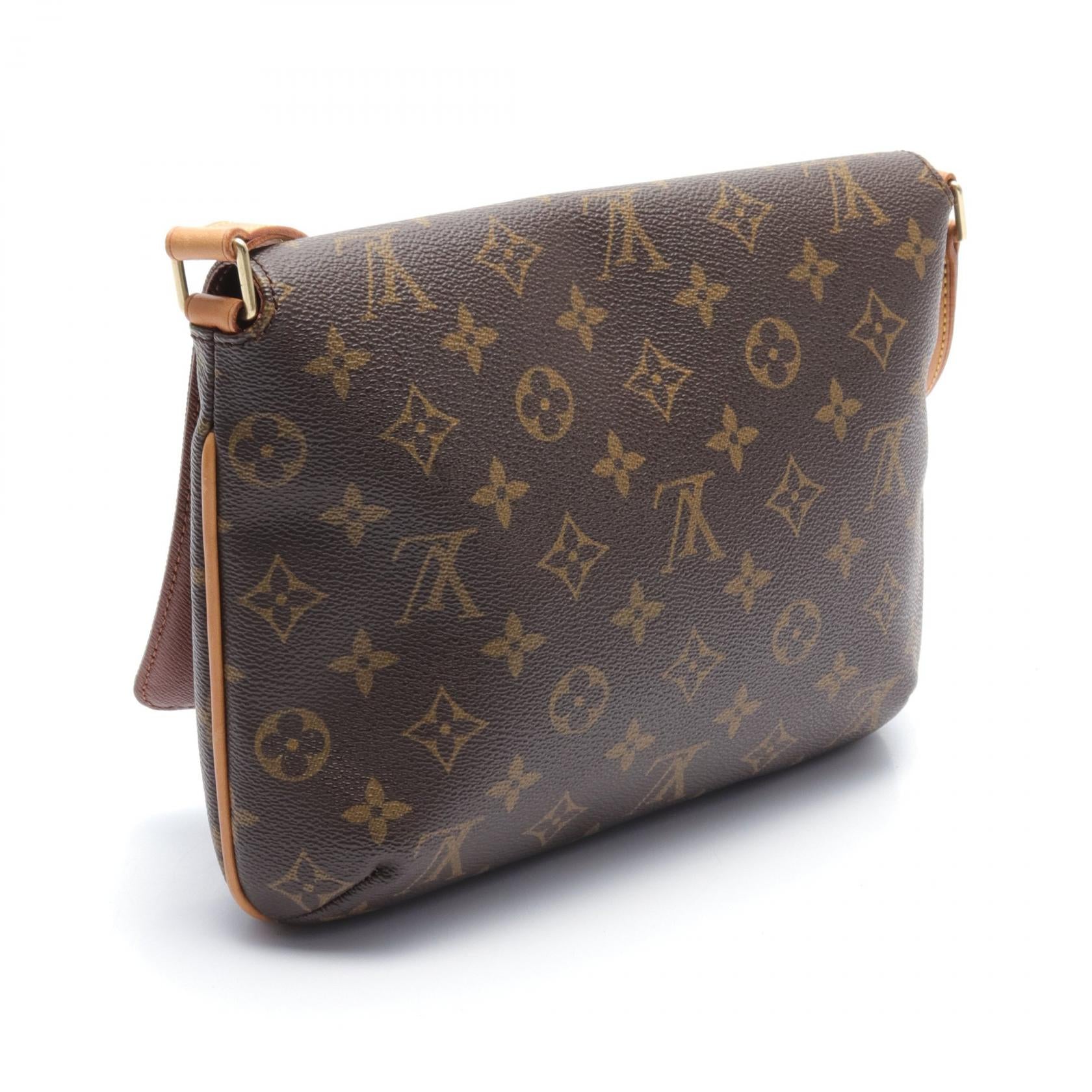 Louis Vuitton Monogram Musette Tango Short Strap  Canvas Shoulder Bag