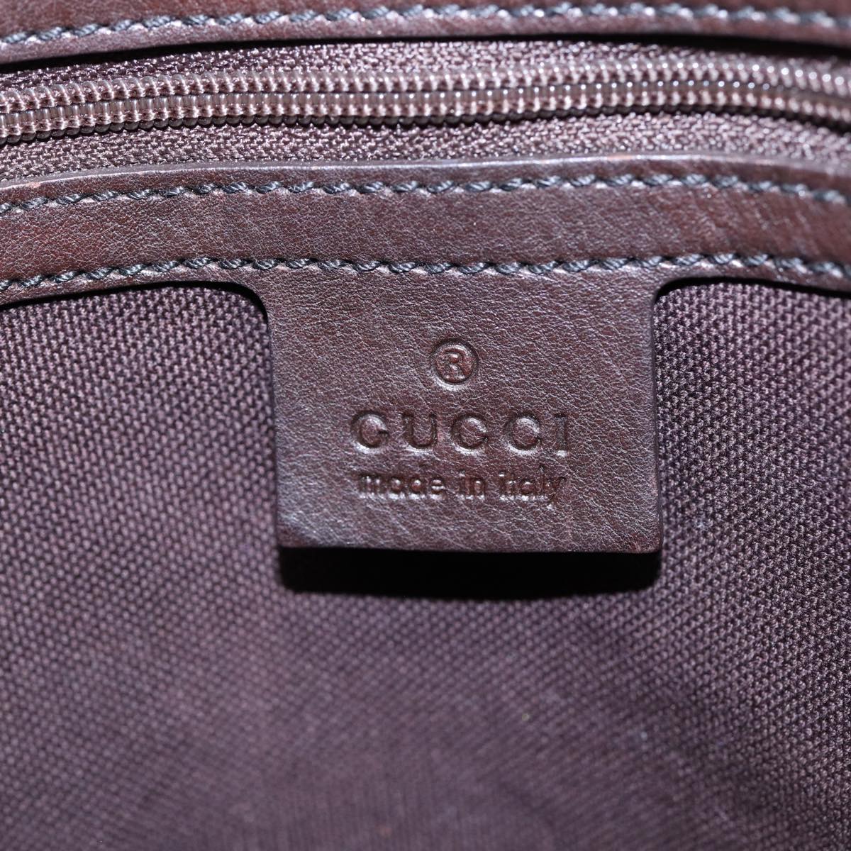 GUCCI GG Canvas Tote Bag Beige Brown gold 207285 89554