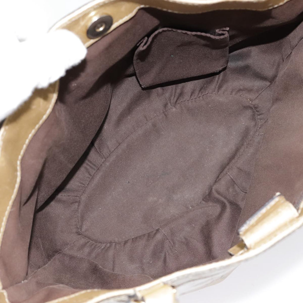GUCCI GG Crystal Abbey Shoulder Bag Gold 211983 89623