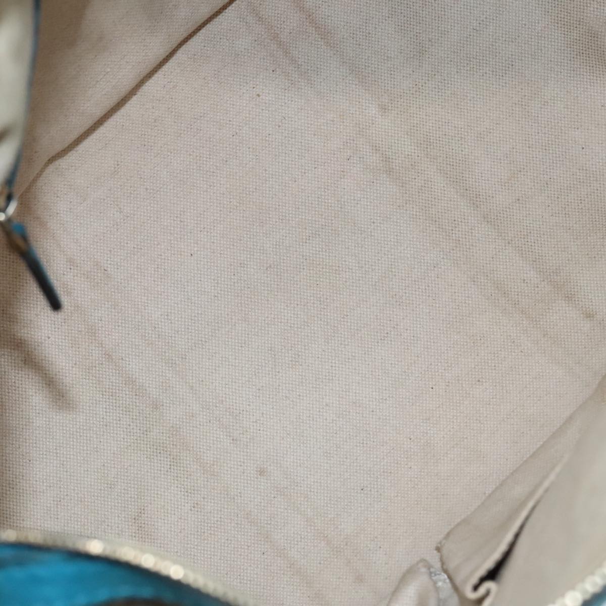 GUCCI GG Canvas Sherry Line Boston Bag 2way Beige Blue 247205 89624