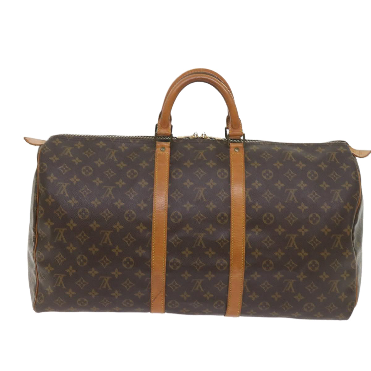 Louis Vuitton Keepall 55  Canvas Travel Bag ()