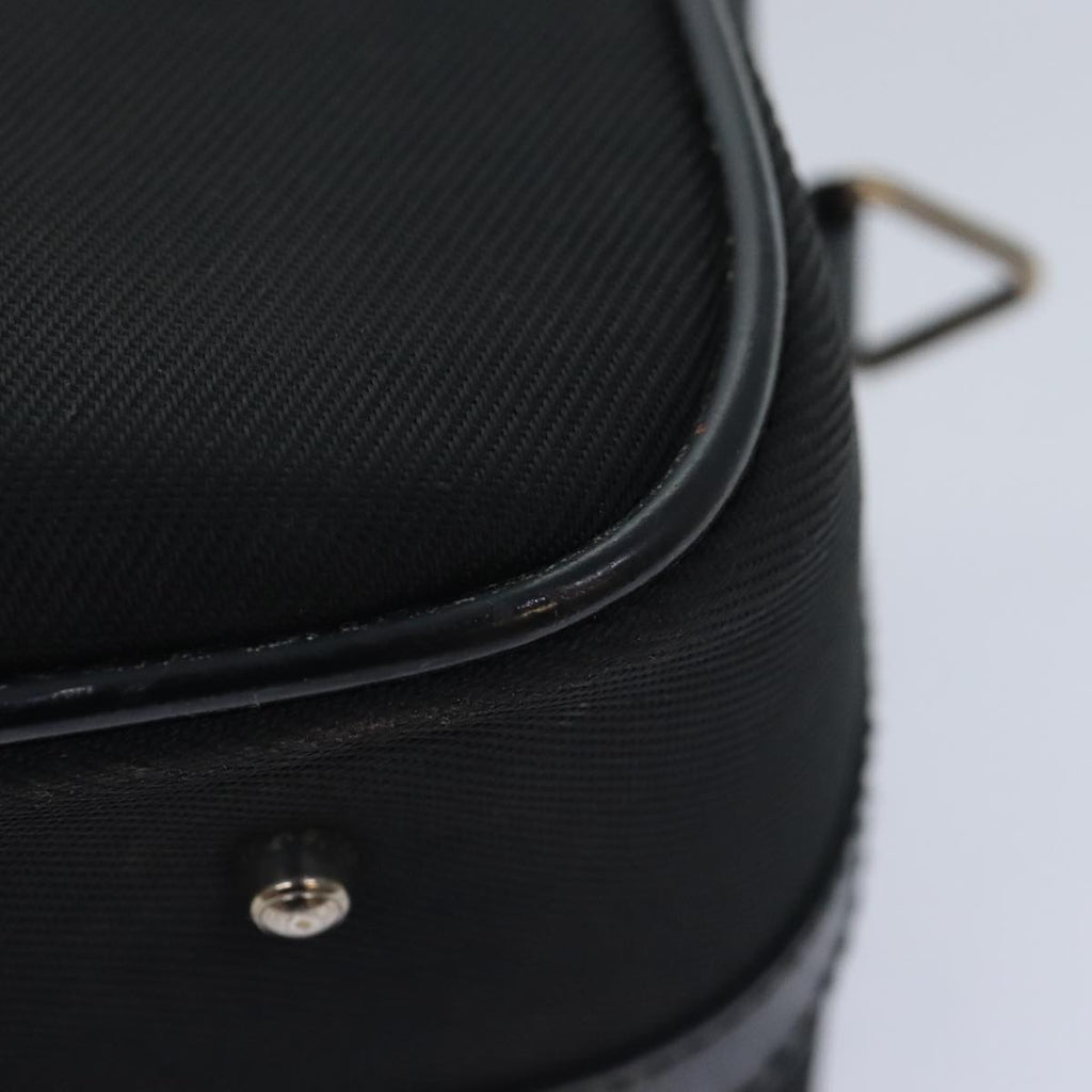 GUCCI Vanity Hand Bag Nylon Black 013 2122 2490 89706