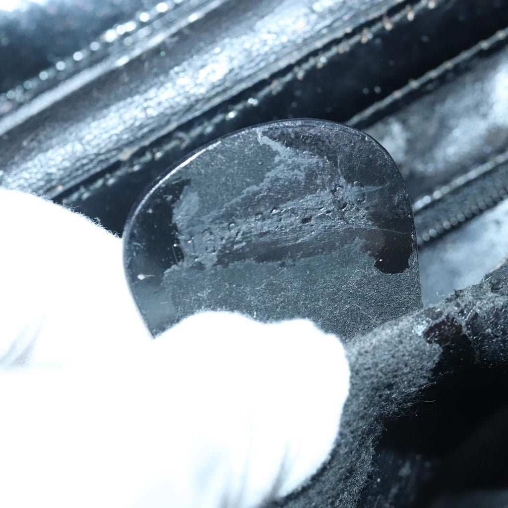 GUCCI Vanity Hand Bag Nylon Black 013 2122 2490 89706