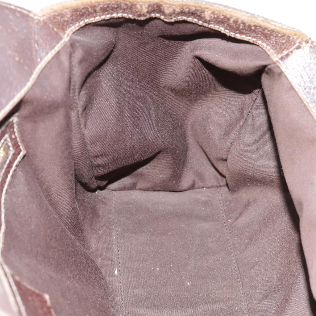 GUCCI GG Supreme Tote Bag PVC Leather Beige Gold 154981 89713