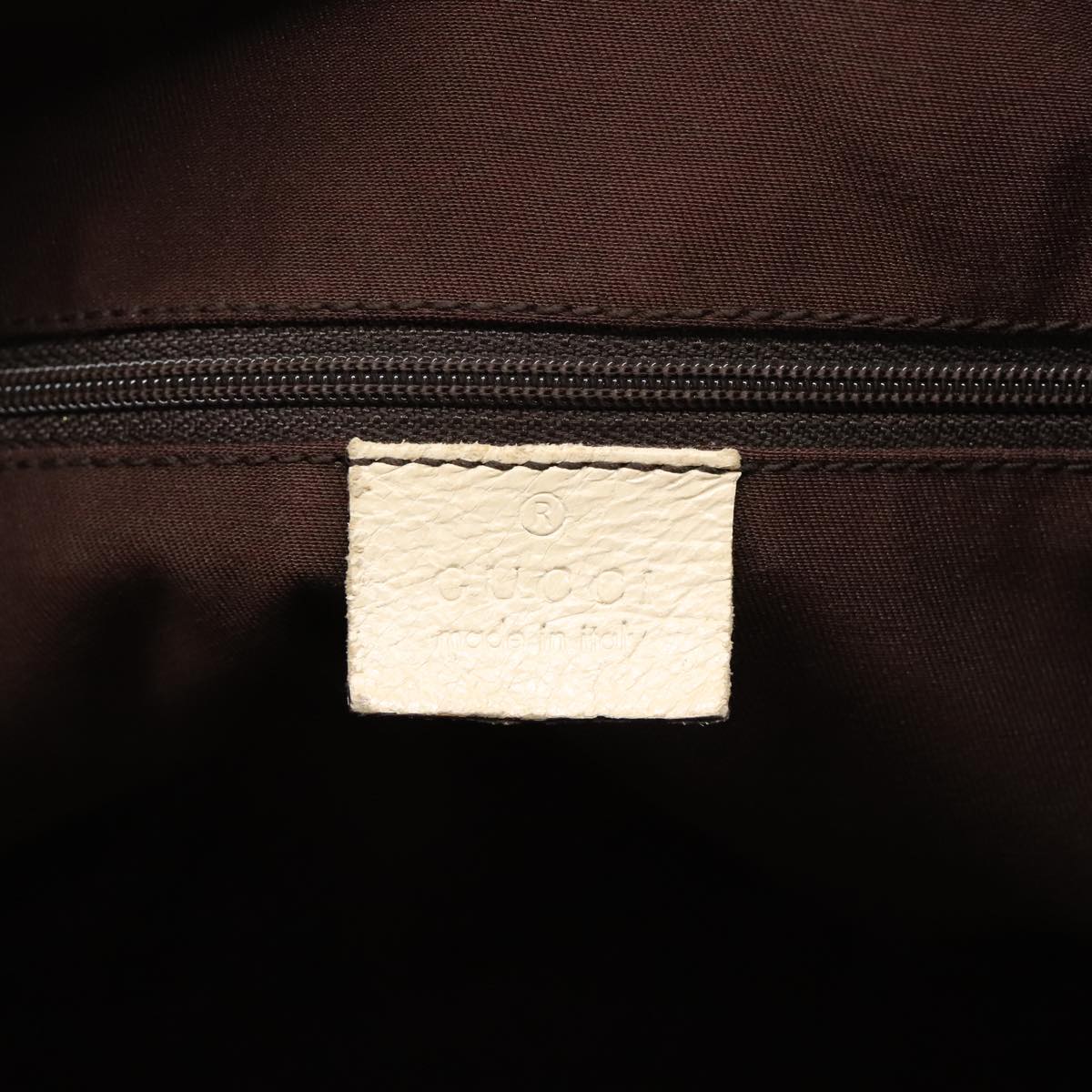GUCCI GG Canvas Tote Bag Beige Gold 141470 89715