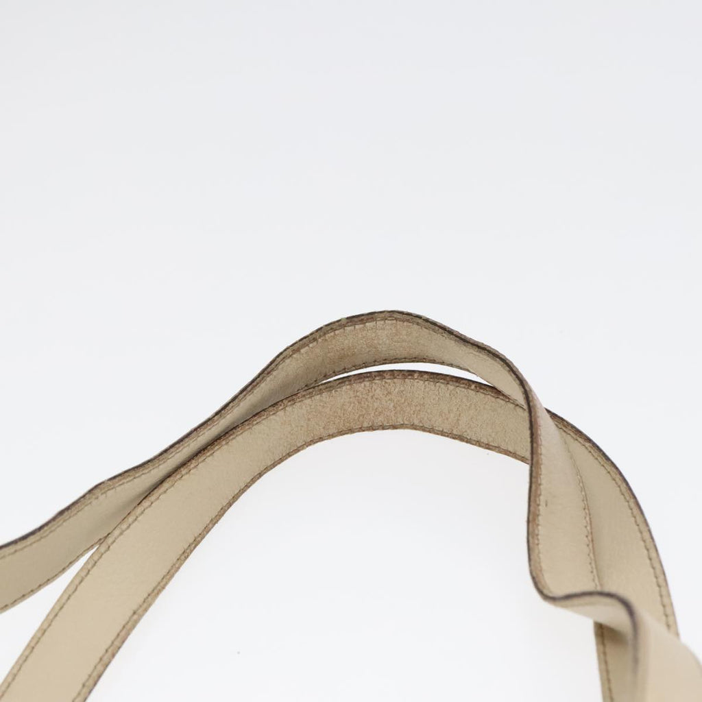 GUCCI GG Canvas Tote Bag Beige Gold 141470 89715