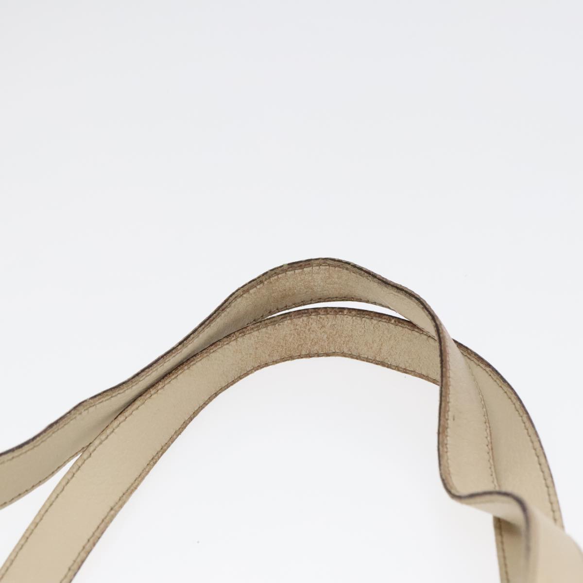 GUCCI GG Canvas Tote Bag Beige Gold 141470 89715