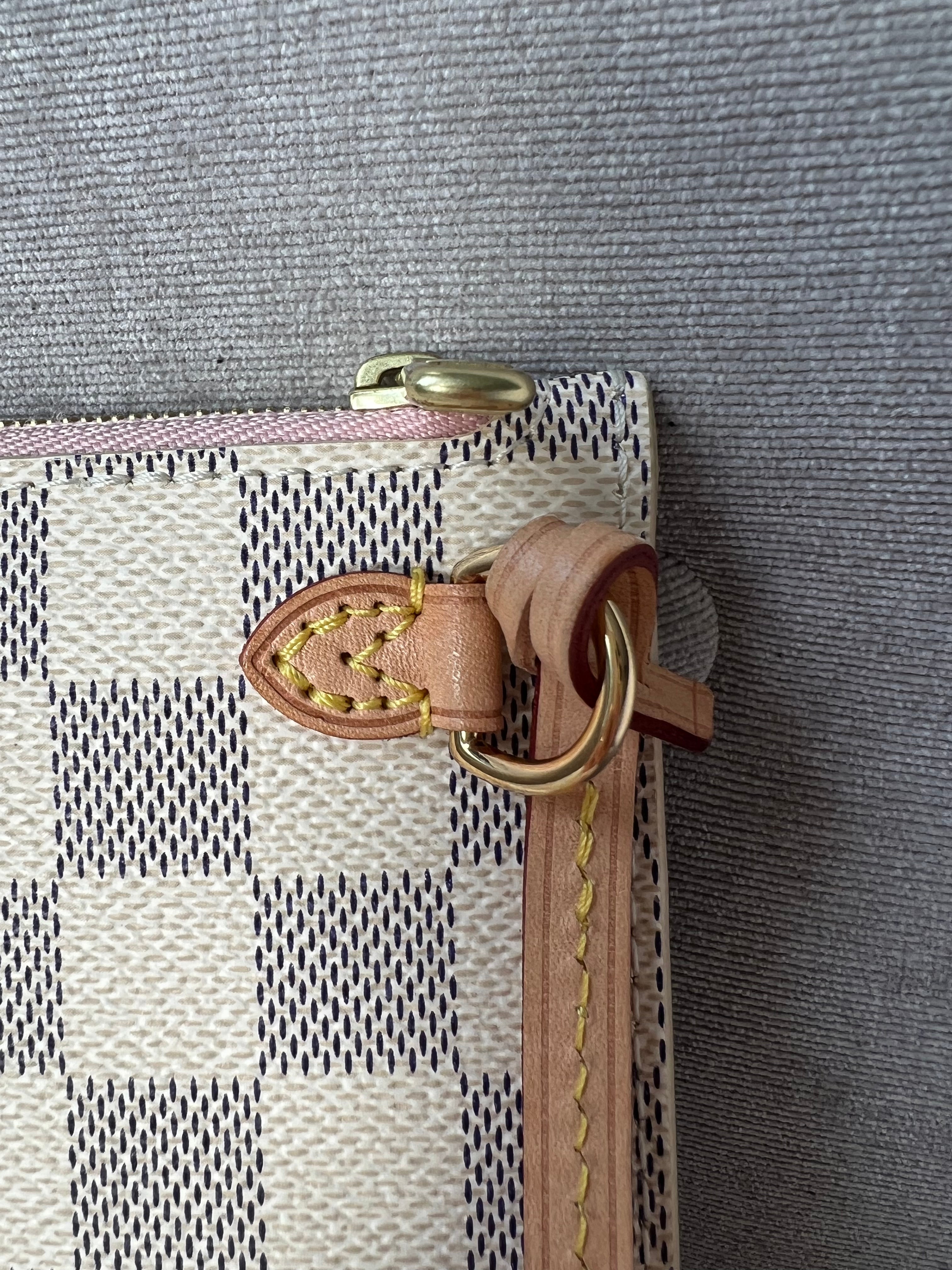 Louis Vuitton Pouch (from Neverfull MM) in Damier Azur