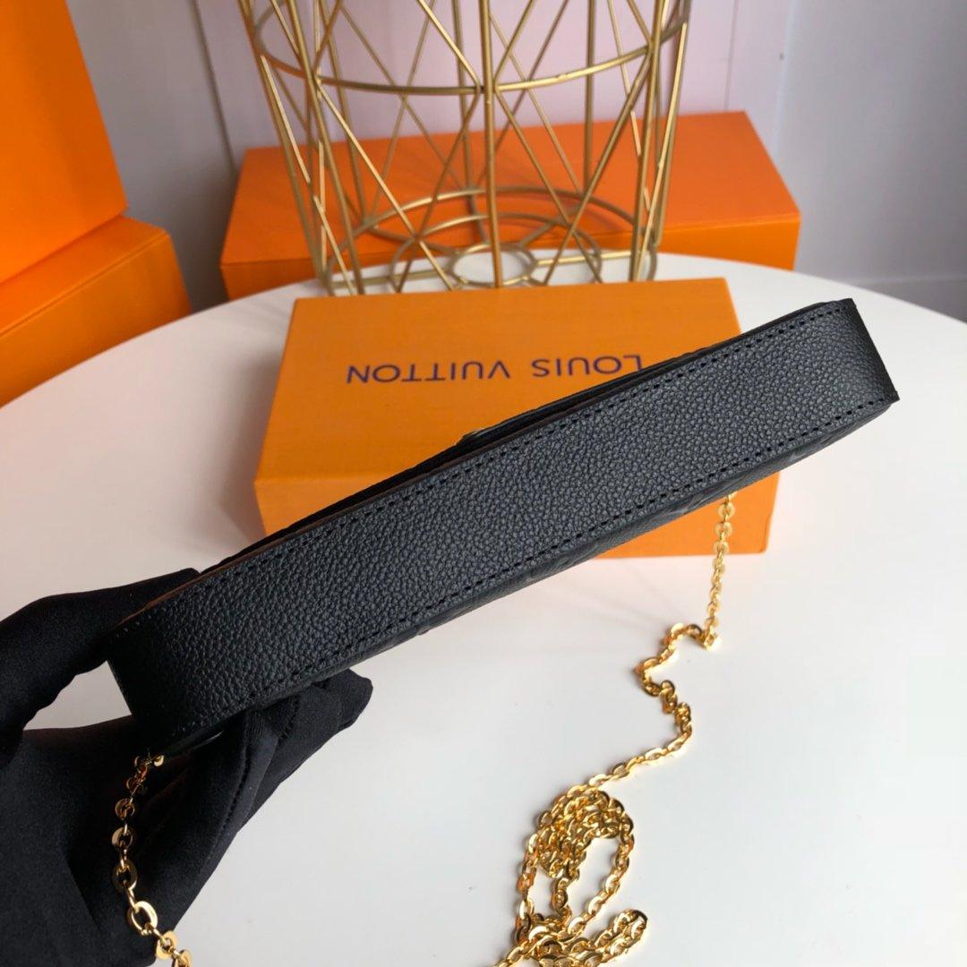 Louis Vuitton fÃƒÆ’Ã‚Â©licie pochette Black