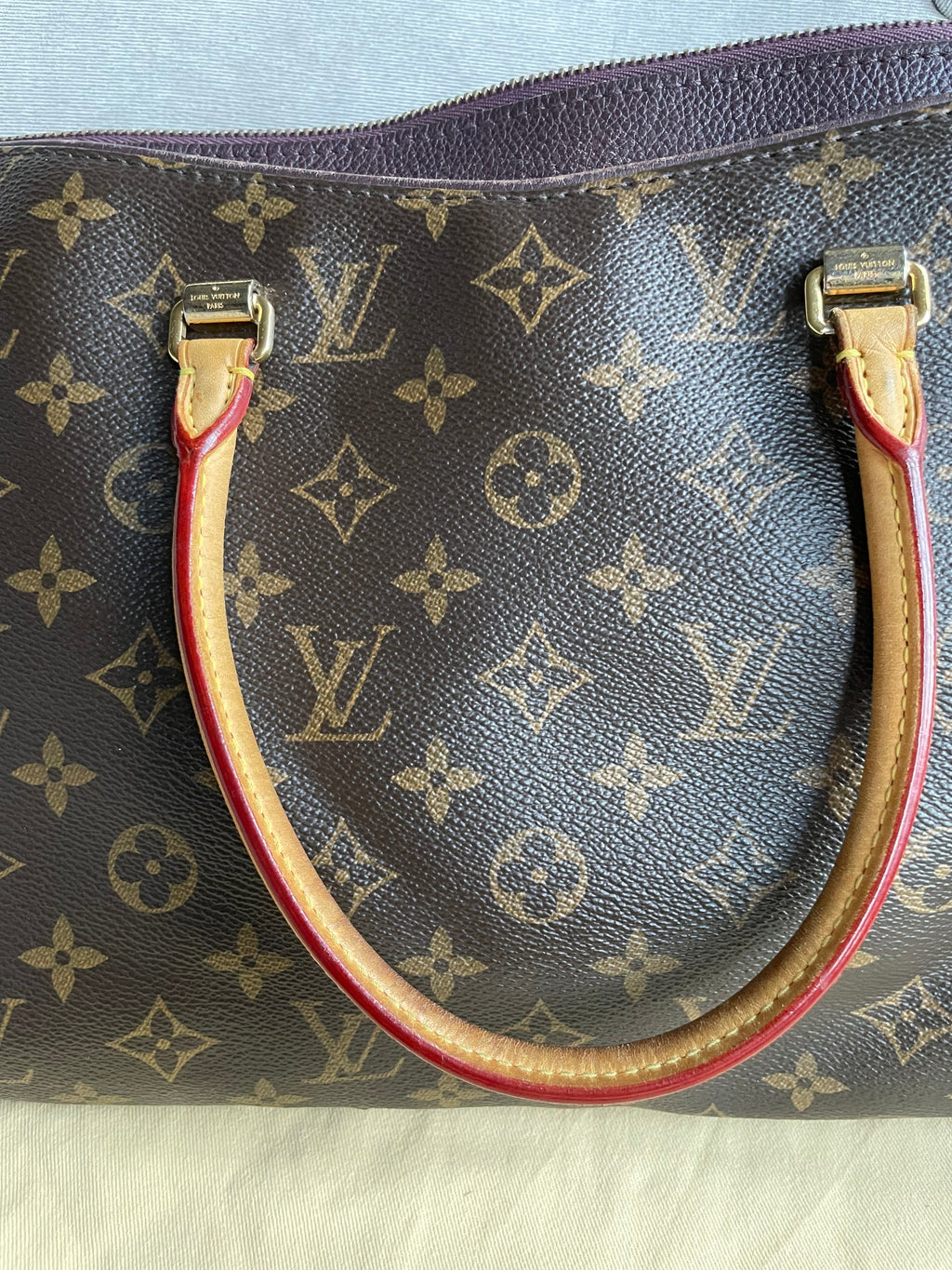 Louis Vuitton Pallas Tote in Monogram and Grape (RRP £1960)