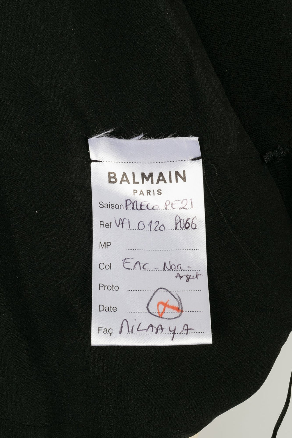 Top / Haut noir Balmain