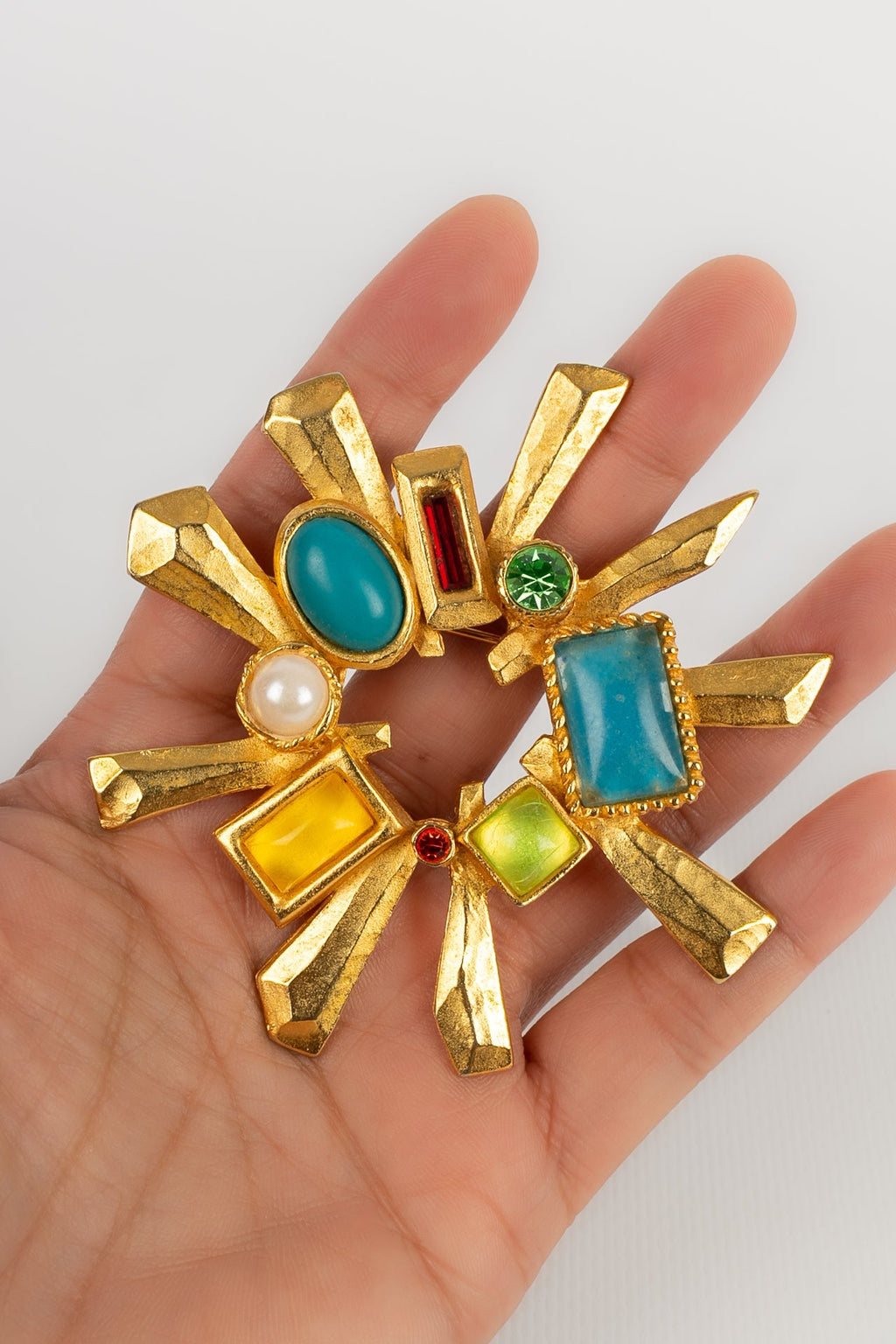 Broche soleil Lacroix