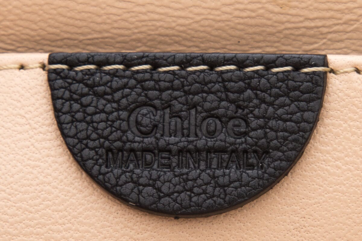 Chloe Black Goatskin  "Elise" Small Handbag