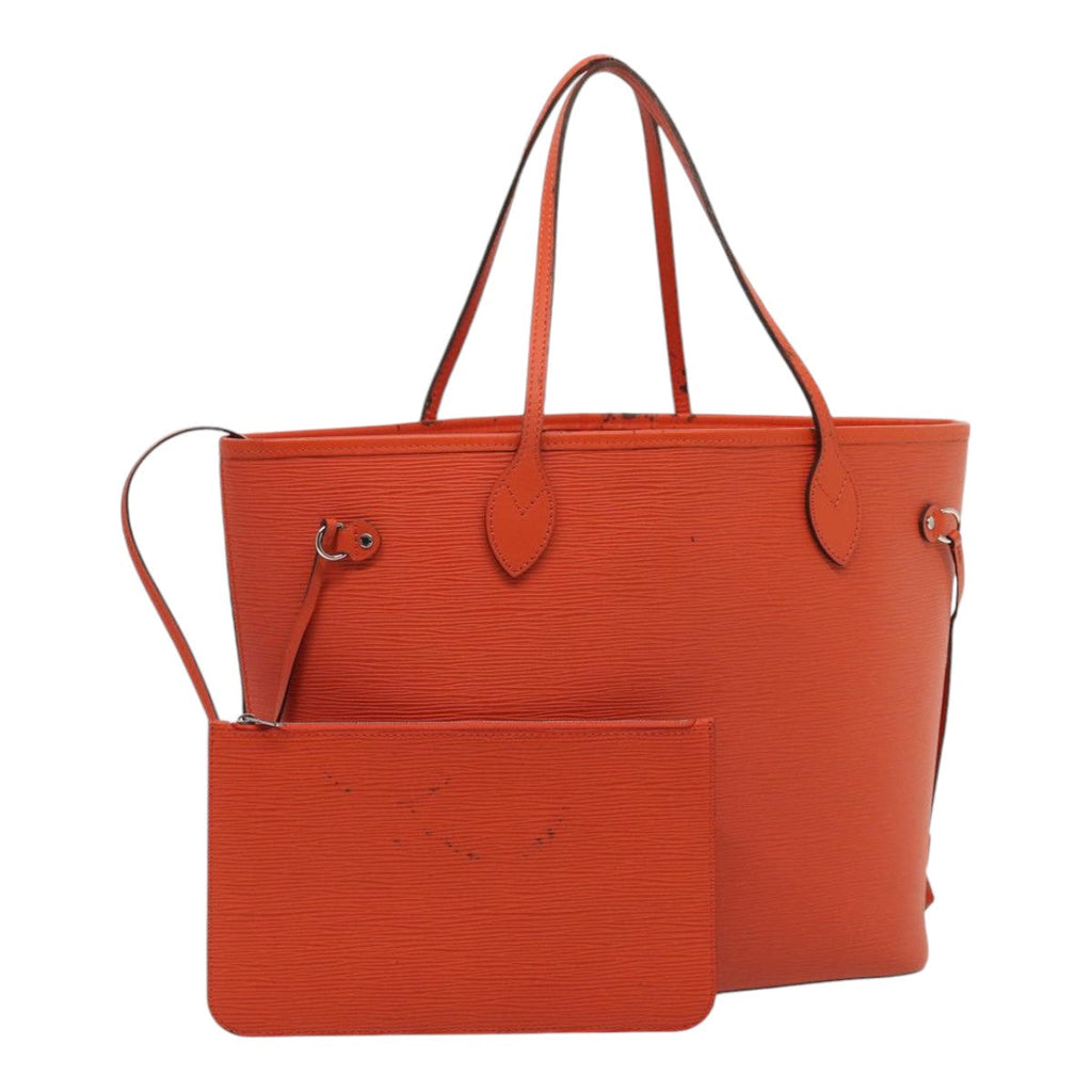 Louis Vuitton Epi Neverfull Mm Tote Bag Orange Pimon