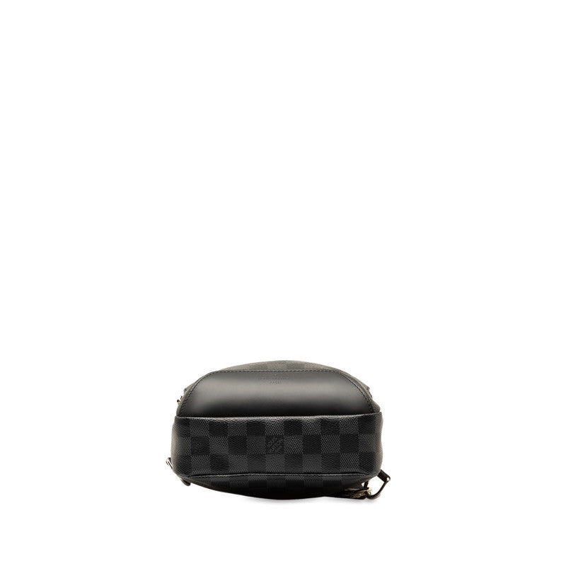 Louis Vuitton Damier Graphite Avenue Sling Bag Body Bag Waist Bag N41719 Black PVC Leather  Louis Vuitton
