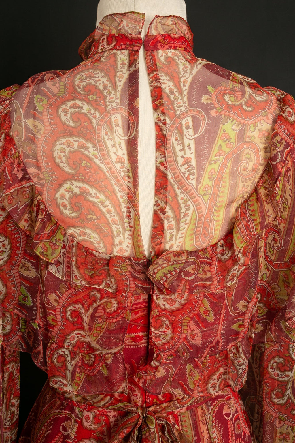 Robe en mousseline imprimÃƒÆ’Ã‚Â©e Thea Porter