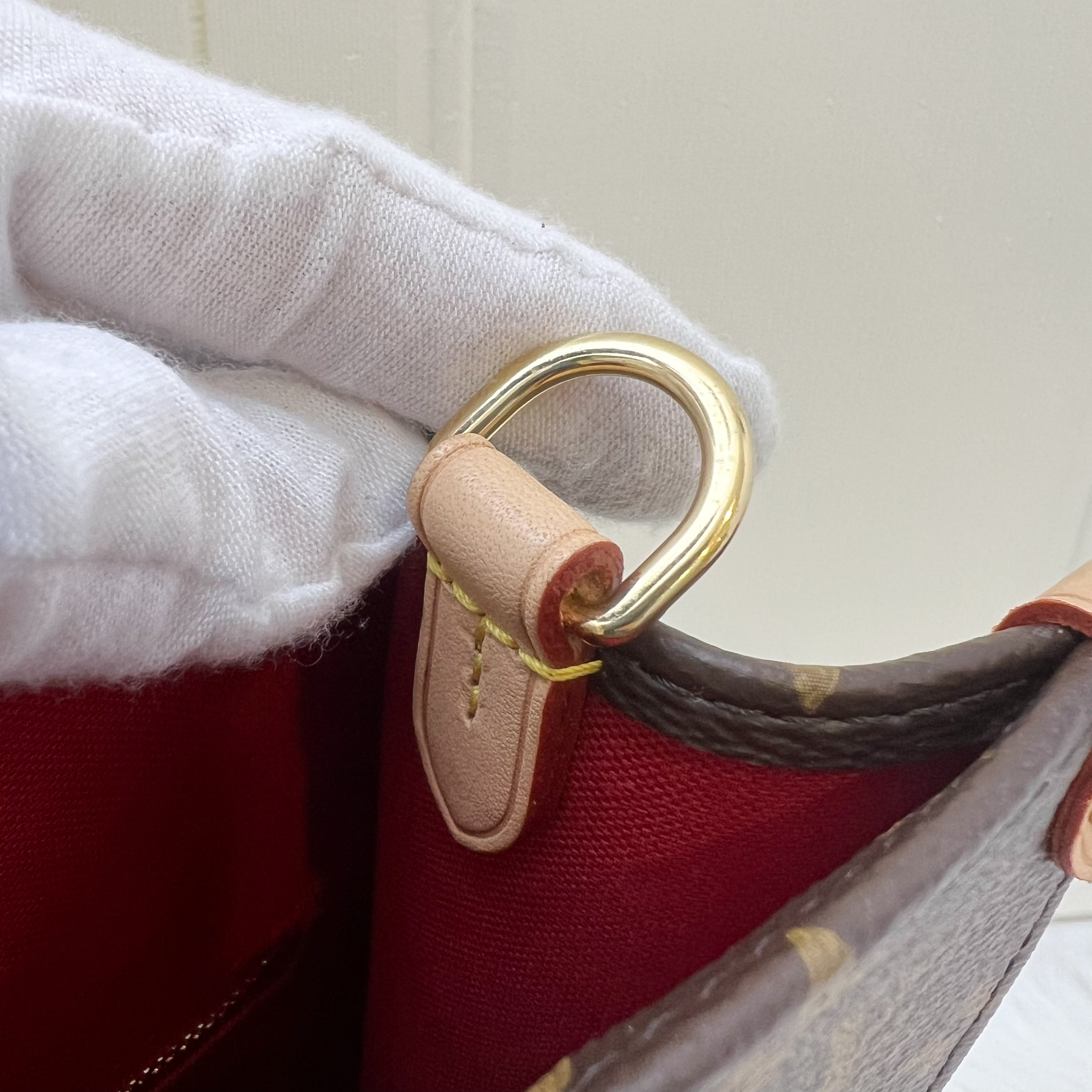 LV Sac Plat PM Monogram Canvas and GHW