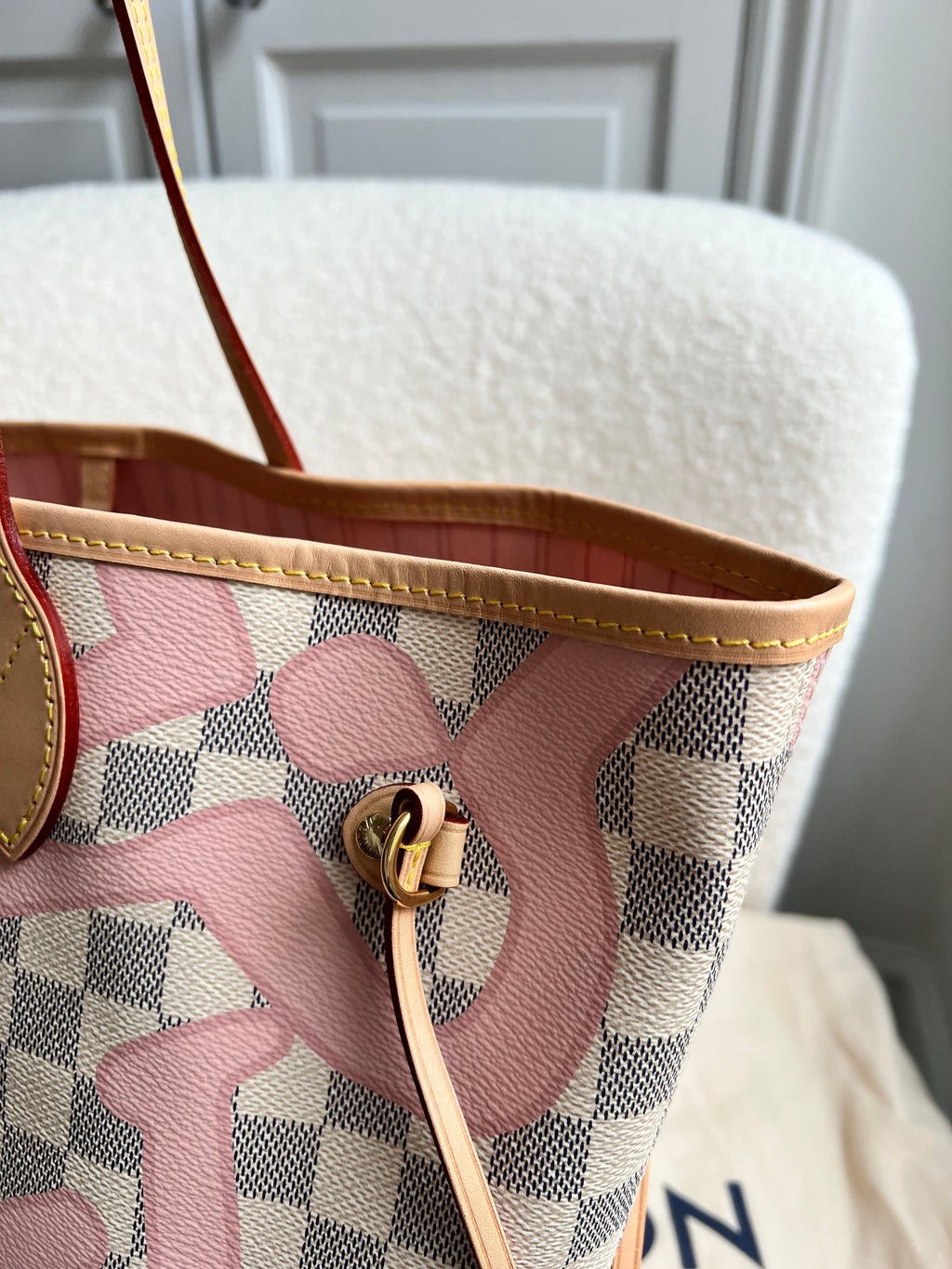 Louis Vuitton Neverfull MM Tahitienne Damier Azur Limited Edition