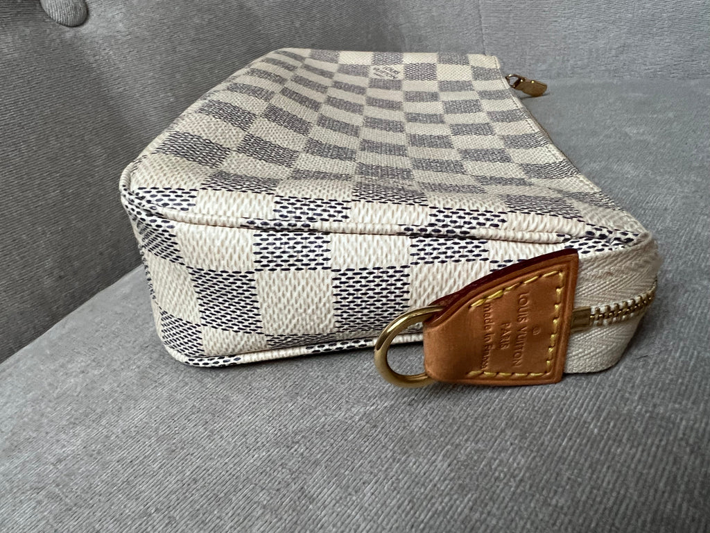 Louis Vuitton Pochette Accessoires Damier Azur (no strap)