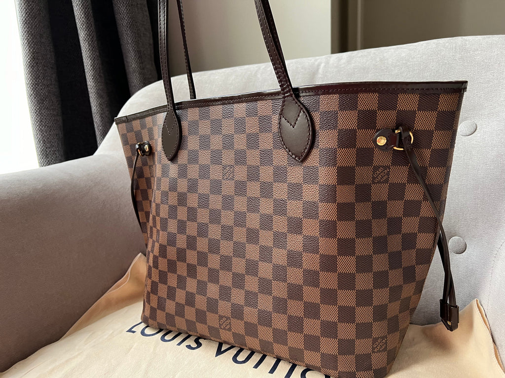 Louis Vuitton Neverfull MM Damier Ebene Cherry Interior (RRP £1,410)