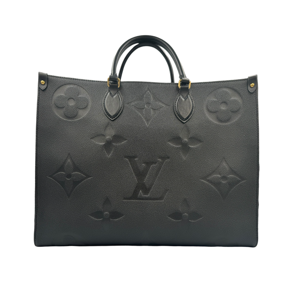 Louis Vuitton Onthego MM Black Monogram Empreinte