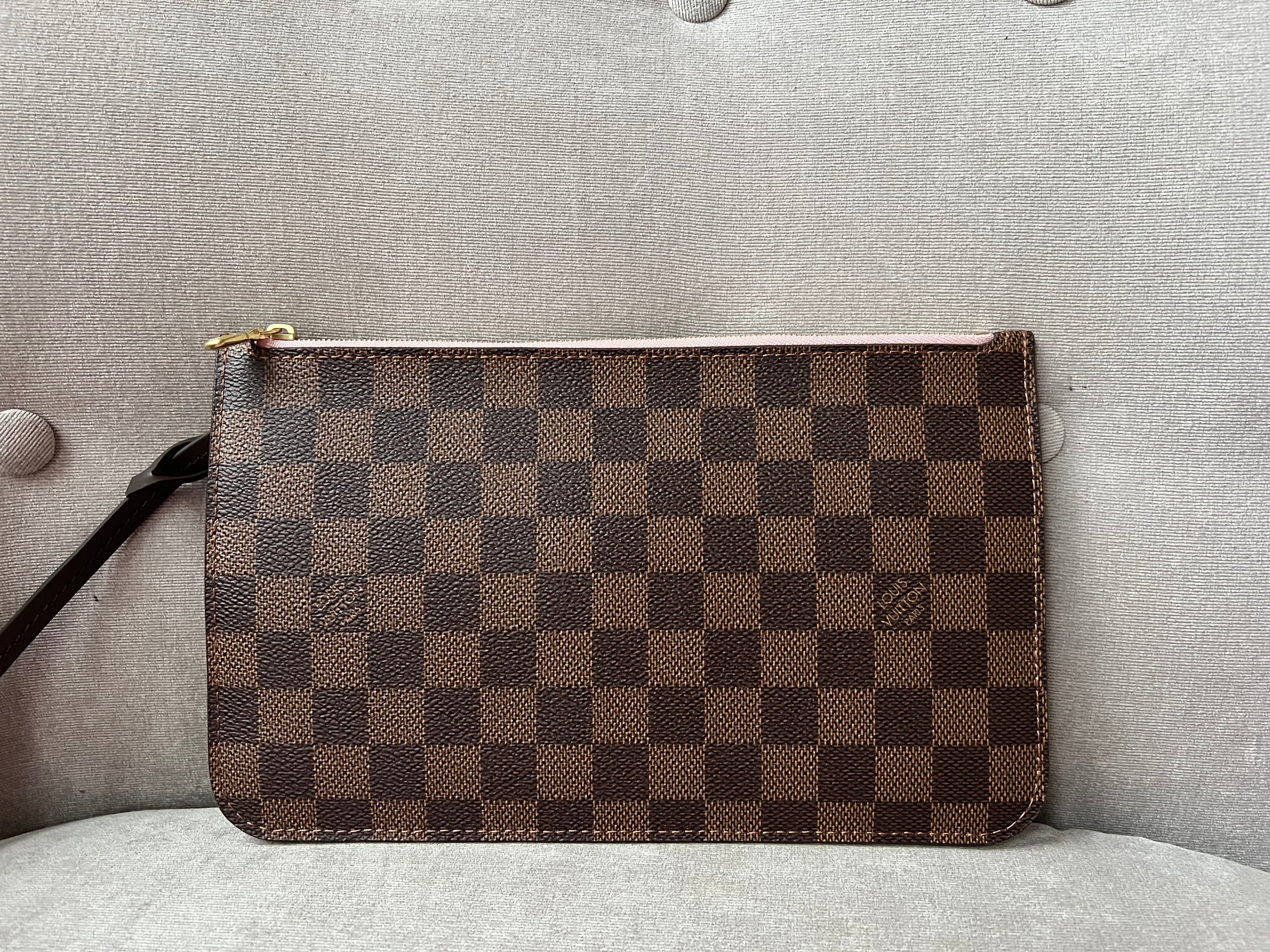 Louis Vuitton Pouch (from Neverfull MM) in Damier Ebene