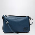 Fendi Simply Fendi Medium Blu Leather Bag Women