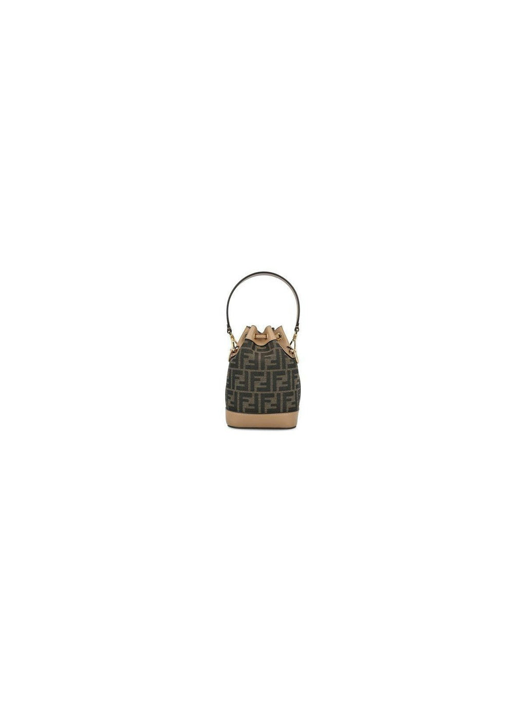 MON TRESOR FF JACQUARD BUCKET BAG