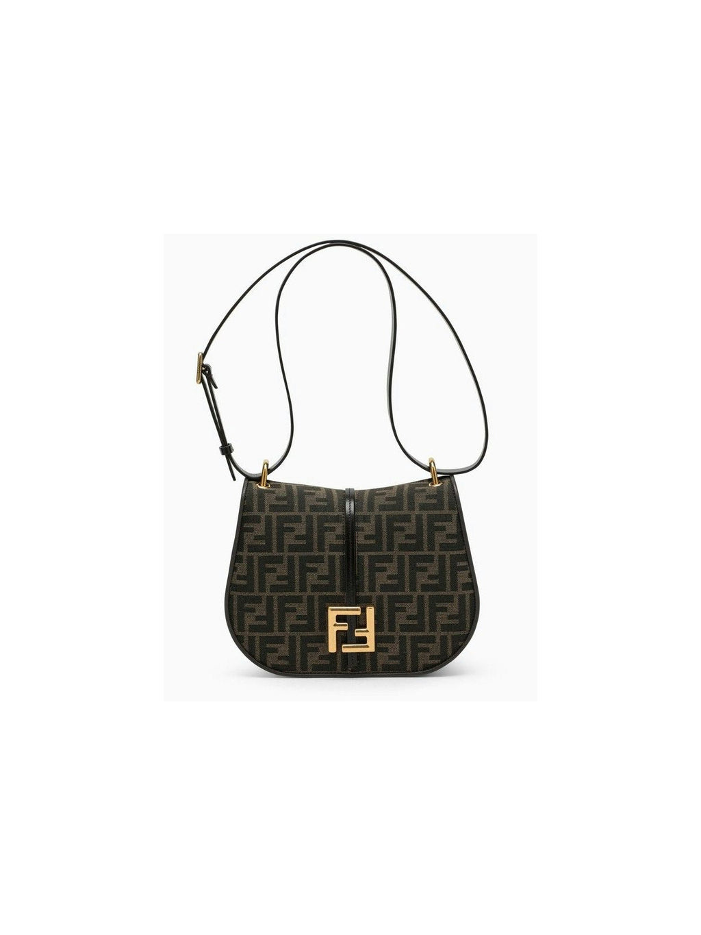 FF Jacquard Medium Shoulder Bag