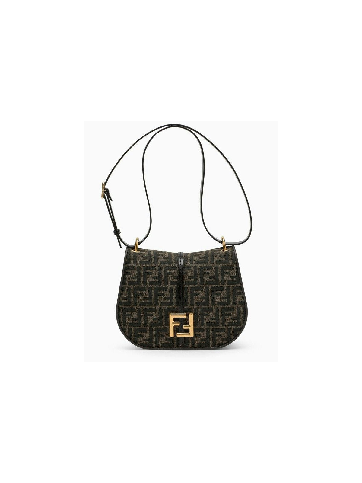 FF Jacquard Medium Shoulder Bag