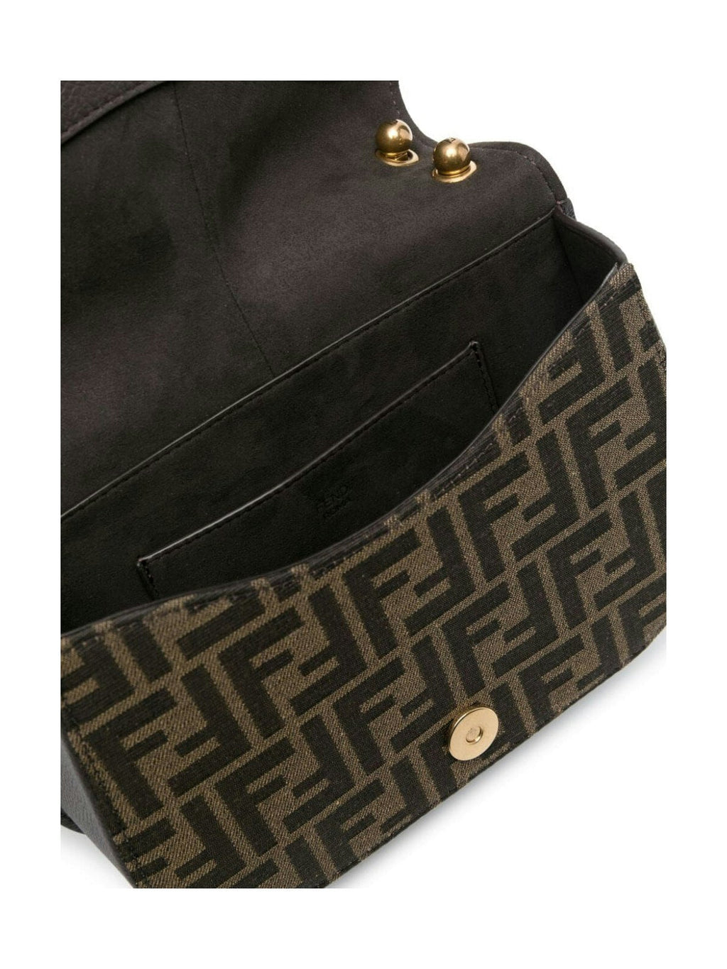 FF Jacquard Medium Shoulder Bag
