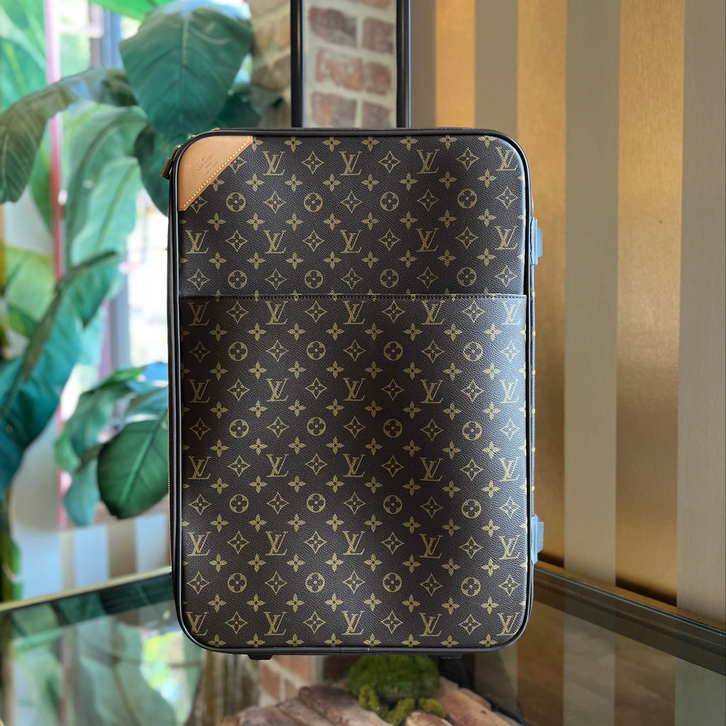 LOUIS VUITTON Pegase 60 Monogram Canvas Rolling Luggage