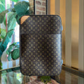 LOUIS VUITTON Pegase 60 Monogram Canvas Rolling Luggage