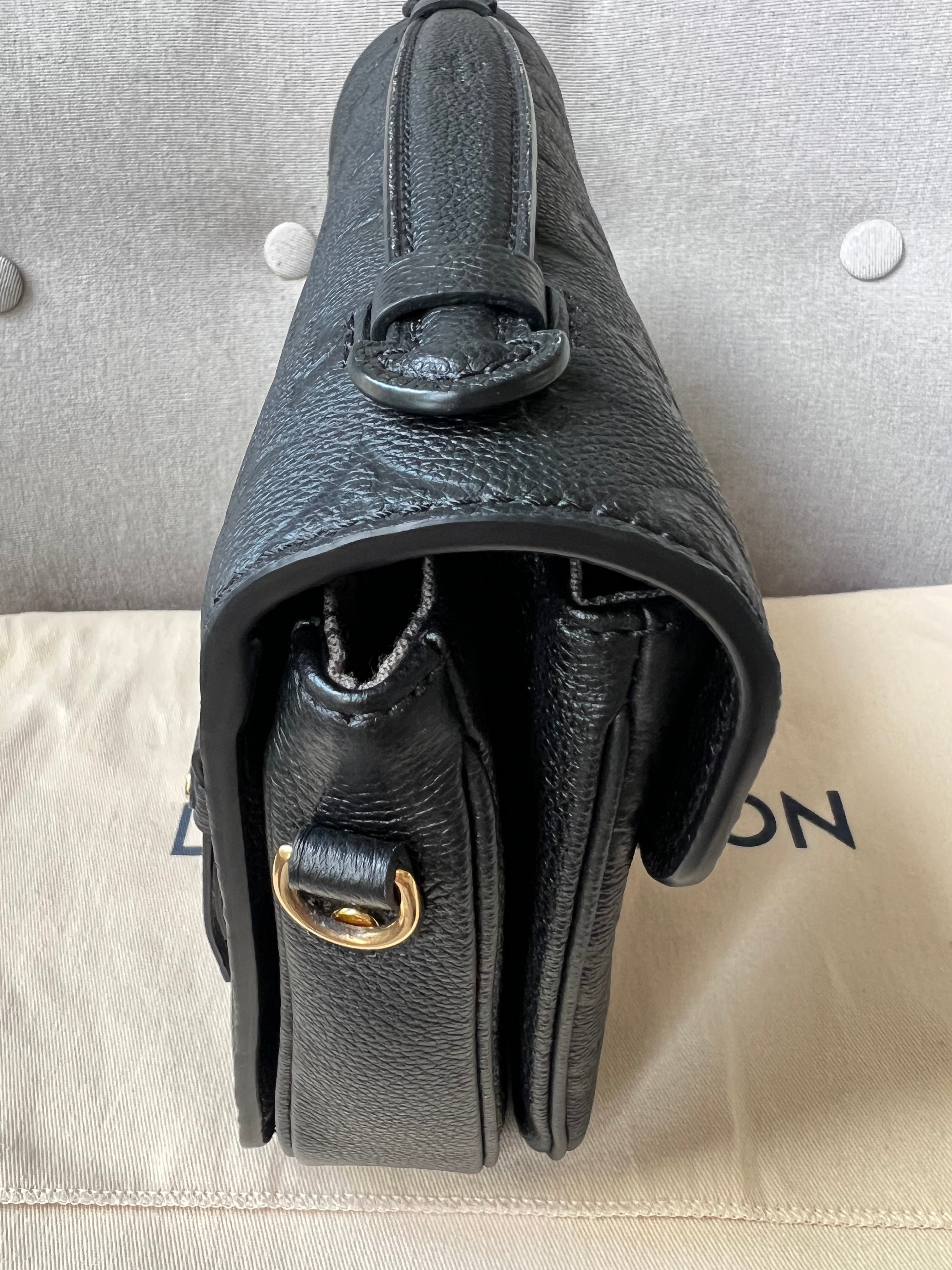 Louis Vuitton Pochette Metis Black Empreinte (RRP £2,110)